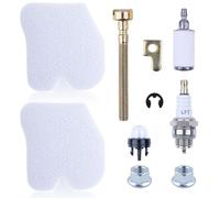 Hyceker Kit de réglage de filtre à air pour Husqvarna 235 236 240 120 Mark II Jonsered CS2234 CS2238 McCulloch CS380 CS340 Craftsman 358381600 Kit d'entretien 545061801