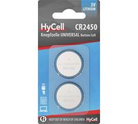 HyCell Pile bouton CR 2450 3 V 1 pc(s) lithium 2er Blister Lithium Knopfzellen CR2450