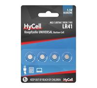 Ansmann Pile bouton LR41 HyCell 1,5 V alcaline 30 mAh – Pack de 4