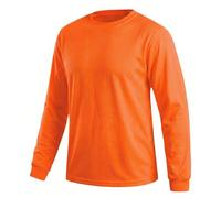 HYCOPROT Chemise de Sécurité Haute Visibilité à Manches Longues, Protection Solaire T-Shirt Respirant Chemises de Travail pour Hommes et Femmes