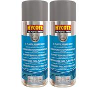 Hycote Primaire Plastique Gris 400ml (Lot de 2)