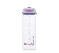 HydraPak Bouteille recon 750ml, gourde sans BPA, fabriquée en Tritan 50% recy ouchon rotatif avec technologie smooth flow Clear/Iris/Violet