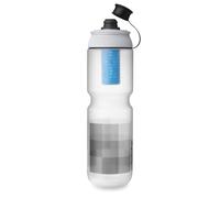 HydraPak Breakaway+ - Bouteille filtrante (30oz, Transparent) | Filtration rapide et sûre, Haut débit, Cache-poussière, Facile à presser, Rainure de préhension, pour Vélo & Randonnée