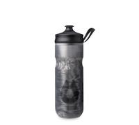 HydraPak Gourde isotherme Polar Sport - Gourde à presser sans BPA, pour le sport et le cyclisme, avec poignée (White, 20oz)