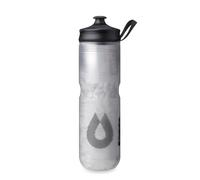 HydraPak Gourde isotherme Polar Sport - Gourde à presser sans BPA, pour le sport et le cyclisme, avec poignée (White, 24oz)
