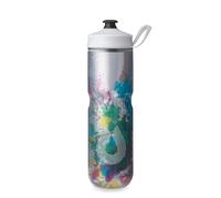 HydraPak Gourde isotherme Polar Sport - Gourde à presser sans BPA, pour le sport et le cyclisme, avec poignée (Multi, 24oz)