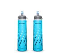 HydraPak Lot de 2 UltraFlasks Speed 500ml - Gourde pour Gilets de Course et Sacs de Course à Pied Souple Pliable avec Bouchon à Ouverture Facile (500 ml/ 17 oz)