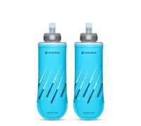 HydraPak SoftFlask Speed - Flasque souple 2-Pack (500ml, Bleu Malibu) | Compatible gilets & sacs d'hydratation, Haut débit, Remplissage rapide, Étanche, Léger, Ultra durable, pour Course