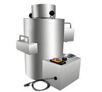 Hydravex Machine Automatique à éplucher Les châtaignes, éplucheuse 8Blades | Éplucheuse de châtaignes électrique professionnelle en acier inoxydable, machine automatique d'ouverture et d'épluchage
