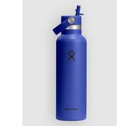 Hydro Flask 21 Oz Standard Flex Straw Cap Bouteille bleu Uni