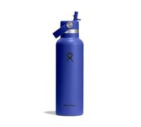 Hydro Flask Bouteille isotherme Standard Mouth Flex Straw Cap 621 ml Capri Blue