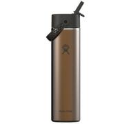 Hydro Flask 24 OZ LIGHTWEIGHT WIDE FLEX STRAW CAP LW24LWFS 080 Obsidian Marron