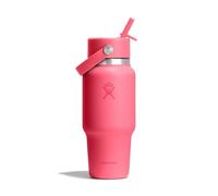 Hydro Flask Wide Mouth Travel Flex Straw Cap 710ml Bouteille thermos Taille unique Rose