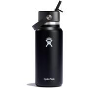 Bouteille Isotherme Wide Mouth With Flex Straw Cap Noir 94 Cl - Hydro Flask