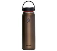 Hydro Flask Gourde Trail Wide isotherme en acier inoxydable bouchon Flex 946 ml jaune