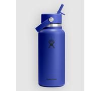 Hydro Flask 32 Oz Wide Flex Straw Cap Bouteille bleu Uni