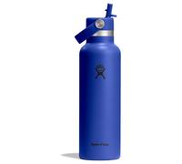 Hydro Flask Bouteille isotherme Standard Mouth Flex Straw Cap 621 ml Capri Blue