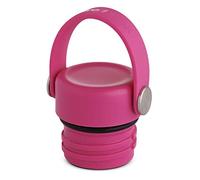 Hydro Flask - Bouchon Flex Cap Antifuite Ouverture Standard Bouteille Isotherme - Bouchon Gourde Isotherme Technologie Isolante Honeycomb Insulation - Poignée Pivots Inox - Sans BPA/Toxine - Carnation