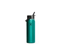 HYDRO FLASK Bouteille d'eau isolée légère 946 ml avec bouchon Flex Straw vert foncé