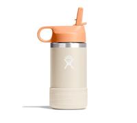 Hydro Flask Bouteille d'eau pour enfants pour l'école - Acier inoxydable et isotherme avec bouchon de paille - 355 ml - Noix de coco