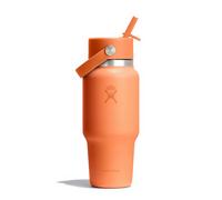 Hydro Flask Wide Mouth Travel Flex Straw Cap 710ml Bouteille thermos Taille unique Orange