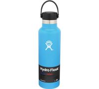 HYDRO FLASK - Gourde Isotherme 621 ml (21 oz) - Bouteille Inox à Isolation Sous Vide - Bouchon Antifuite et Revêtement par Poudre - Sans BPA - Ouverture Standard - Pacific
