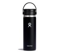Bouteille Hydro Flask Wide Mouth Flex Sip Lid 591 ml noir