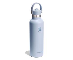 Hydro Flask Hydration Standard Flex Straw Cap Gourde 620 ml bleu