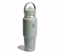 Hydro Flask Hydration Travel Bottle Flex Straw Cap Gourde 945 ml vert