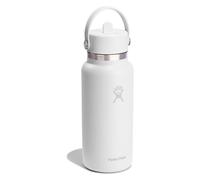 Hydro Flask Hydration Wide Flex Straw Cap Gourde 945 ml blanc