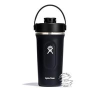 Hydro Flask - Insulated Shaker Bottle - Shaker isolé 709 ml (24 oz) pour Smoothies, Boissons Protéinées et Compléments Alimentaires - Black