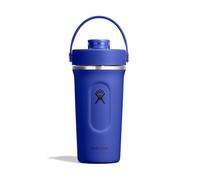 Hydro Flask - Insulated Stainless Steel Shaker Bottle 710 ml (24 oz) | Shaker isolé 709 ml (24 oz) pour Smoothies, Boissons Protéinées et Compléments Alimentaires - Capri Blue
