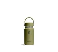 Hydro Flask - Micro Hydro 200 ml (6.7 oz) | Mini gourde isotherme étanche avec sangle FlexClip amovible - Froid 20 h et chaud 7 h - Palmer Green