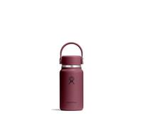 Hydro Flask - Micro Hydro 200 ml (6.7 oz) | Mini gourde isotherme étanche avec sangle FlexClip amovible - Froid 20 h et chaud 7 h - Burgundy
