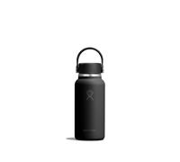 Hydro Flask - Micro Hydro 300 ml (10 oz) | Mini gourde isotherme étanche avec sangle FlexClip amovible - Jusqu’à 24 h de froid et 9 h de chaud - Black