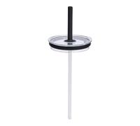 Hydro Flask - Press-In All Around Tumbler Straw Lid | Résistant aux fuites, compatible plusieurs tumblers, lavable au lave-vaisselle, taille L, Clear