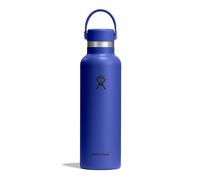 Hydro Flask Bouteille isotherme Standard Mouth 621 ml inox – 24 h froid / 12 h chaud Bleu Capri