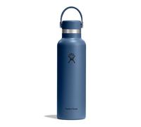 Hydro Flask Bouteille isotherme Standard Mouth 621 ml Flex Cap Acier inoxydable Bleu