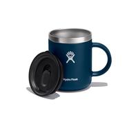 HYDRO FLASK - Tasse Isotherme Café de Voyage 354 ml (12 oz) - Gobelet Isotherme en Acier Inoxydable - Poignée et Couvercle à Pression - Indigo