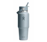 Bouteille de voyage Hydro Flask Wide Mouth Flex Straw Cap Shale Gray, 710 ml