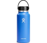 HYDRO FLASK - Wide Mouth - Gourde Isotherme 946 ml (32 oz) - Bouteille Inox à Isolation Sous Vide - Bouchon Antifuite et Revêtement par Poudre - Ouverture Large - Cascade