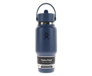 Hydro Flask Wide Mouth Travel Flex Straw Cap 710ml Bouteille thermos Taille unique Gris foncé
