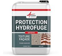 Hydrofuge et Anti Taches, Imperméabilisant Murs, Façades 20 L | Hydrofuge Oléofuge, Protège des Taches, Imperméabilise Façades, Murs, Terrasses, Béton et Pierre - Arcane Industries