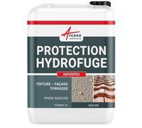 HYDROFUGE et ANTI TACHES imperméabilisant murs, terrasses, toitures et facades - IMPERPRO - 5 L (jusqu'à 25 m²)