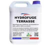 Hydrofuge Terrasse - Codeve Bois - 5L - Intérieur/extérieur - Incolore Pour Votre Terrasse En Travertin, Béton, Ciment Ou Pierre.