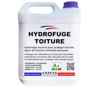 Hydrofuge Toiture - Codeve Bois - 5L - Intérieur/extérieur - Pour Toiture En Tuile, Ardoise, Terre Cuite, Béton, Fibrociment, Lauze.