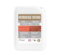 Hydrofuge toiture - traitement imperméabilisant toit béton et terre cuite - anti-infiltration, anti-gel - 5L - HYDROTOIT