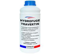 Hydrofuge Travertin - Codeve Bois - 1L - Intérieur/extérieur - Protection Contre Les Taches En Intérieur Et Extérieur.