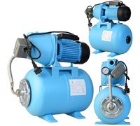 Hydrophore d'eau 24L KIT HYDROPHORE Pompe Hydrophore SET 100S (1100 W, 3600 l/h, max. levage 50 m) Réservoir à diaphragme 24 litres Accessoires EFFICACES