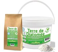 HYDROPLANETE Terre de Diatomée Blanche 400g 1kg 2kg 5kg 10kg 20kg - Grade Alimentaire, Haute pureté 100% Naturelle (1,5 kg)